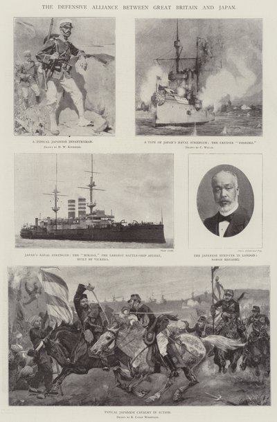 Het defensieve bondgenootschap tussen Groot-Brittannië en Japan door Hermanus Willem Koekkoek